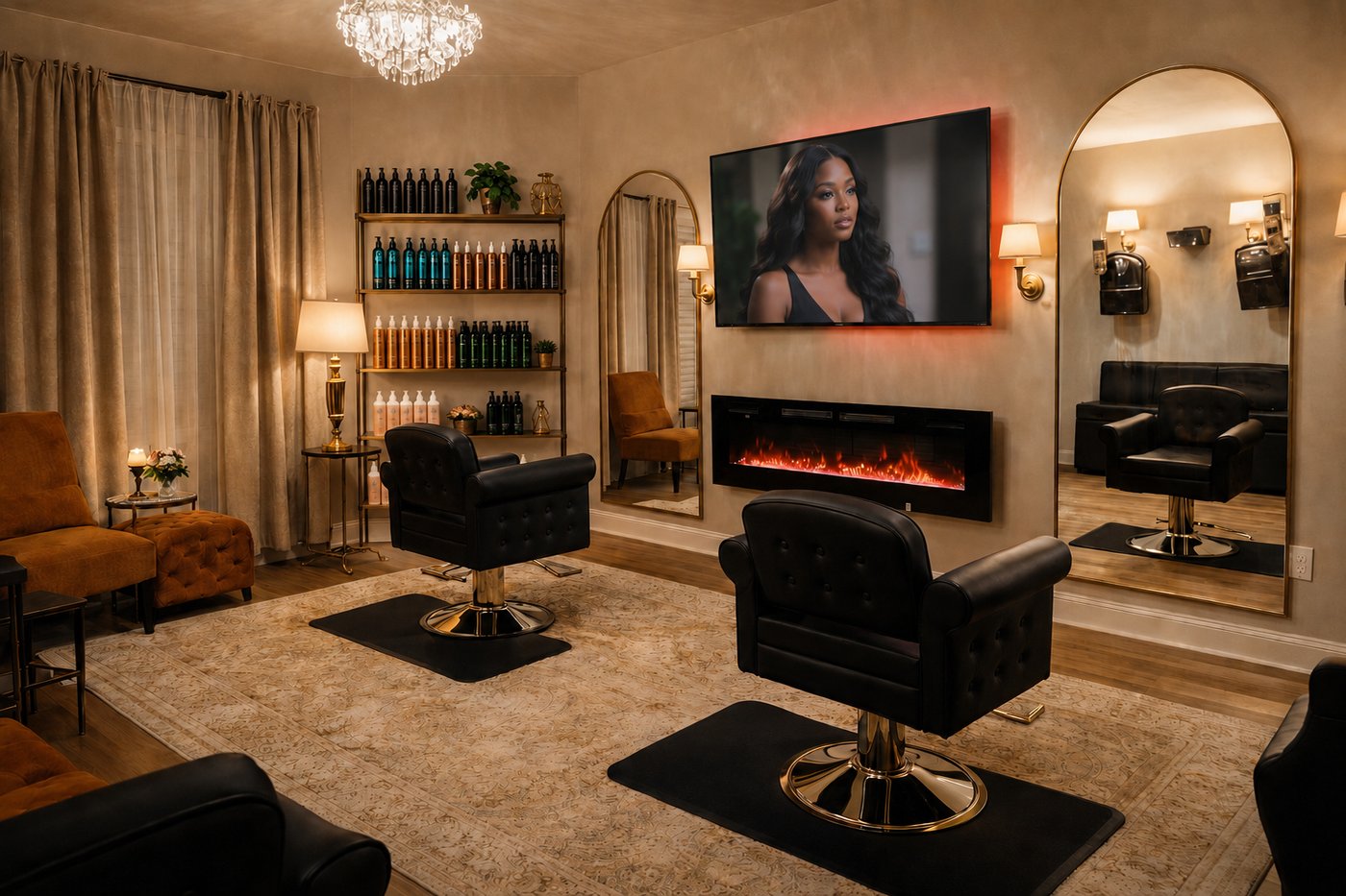 Essence of Braiding & Weaving Hair Studio interior